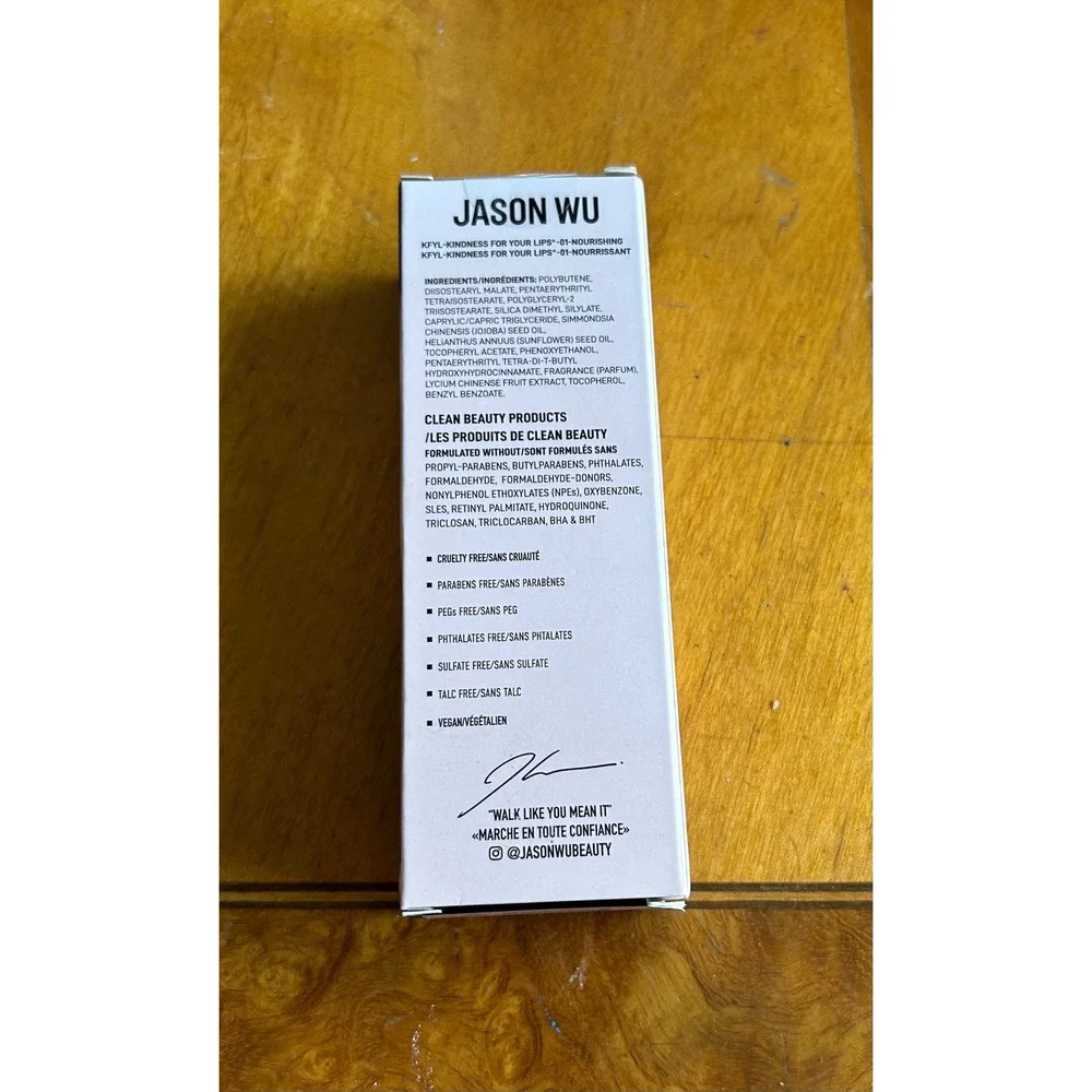 Jason Wu Beauty Kindness For Your Lips Healing Lip Oil 01 Nourishing Clear 4.8ml